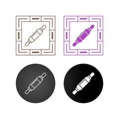 Rolling Pin Vector Icon