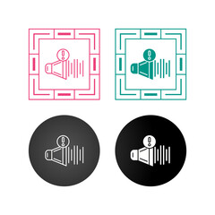 High Noise Vector Icon