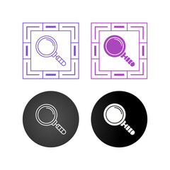 Magnifying Vector Icon