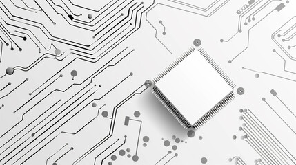 blend innovation with aesthetics on this circuit board background.