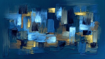 Oil Painting. Abstract Design Texture Background