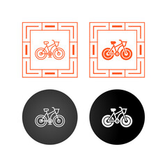 Bicycle Vector Icon