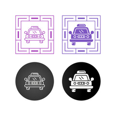 Taxi Vector Icon