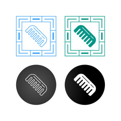 Comb Vector Icon