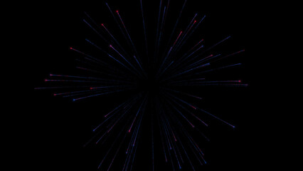 Fireworks 5 Styles 2 Colors Motion Overlay 3 4k 1:1 16:9 9:16