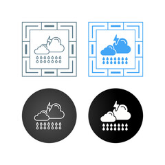 Storm Vector Icon