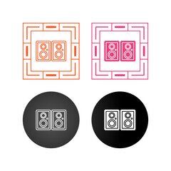 Speaker Vector Icon