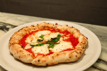 美味しそうなピッツアマルゲリータ