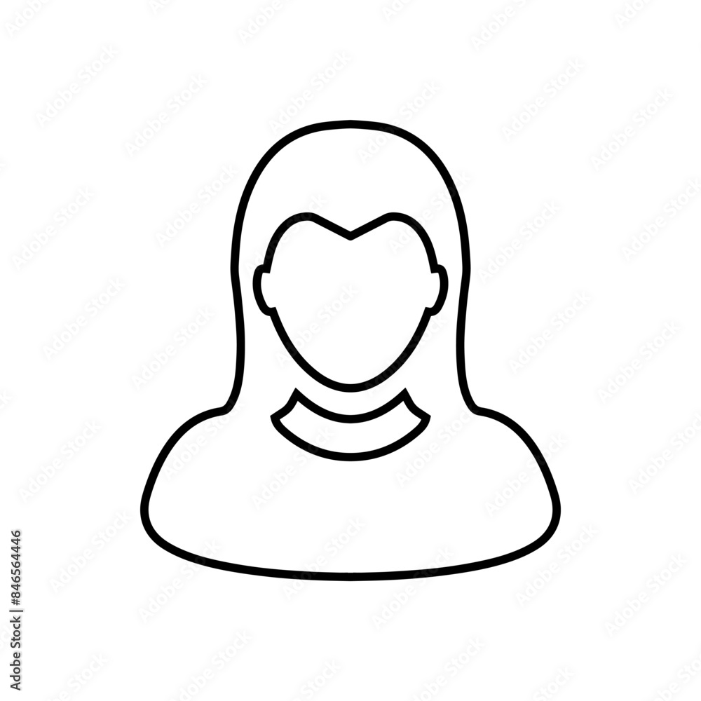 Poster user icon vector. profile symbol in trendy flat style. profile vector icon illustration isolated on 