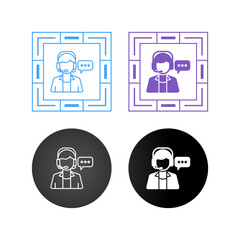 Customer Service Vector Icon