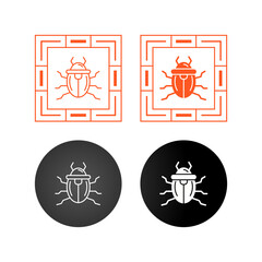 Beetle Vector Icon