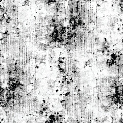 Fototapeta premium Grunge background black and white. Texture of chips, cracks, scratches, scuffs, dust, dirt. Dark monochrome surface. Old vintage vector pattern