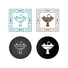 Basin Vector Icon