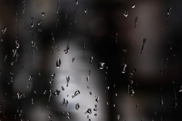 rain drops on window