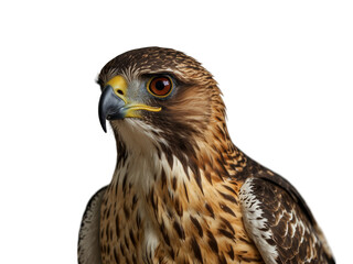 Obraz premium hawk isolated on transparent background