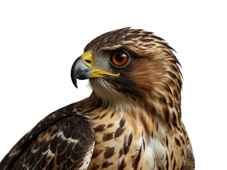 Obraz premium hawk isolated on transparent background