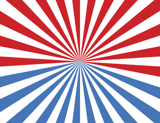 Fototapeta premium Vector sun rays white blue and white red, vector, sun rays vector