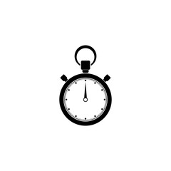 Stopwatch icon isolated on transparent background