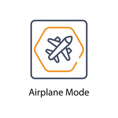 Airplane Mode vector icon