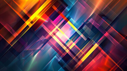 abstract background consisting of triangle and geometric square shape and light colorful seamless retro pattern geometric shapes.