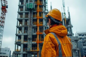 Robotics in Construction: Engineer Oversees Site Operations in Japan Generative AI