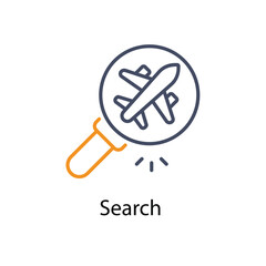 Search vector icon 