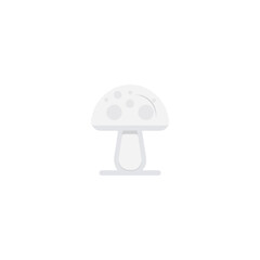 Mushroom Logo Vector , Mushroom silhouette, mushroom farm logo vintage vector illustration, Mushroom line art design