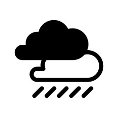 Rainy Icon Vector Symbol Design Illustration