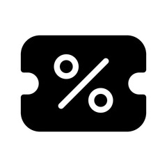 Voucher Icon Vector Symbol Design Illustration