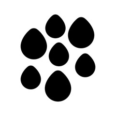 Rain Icon Vector Symbol Design Illustration