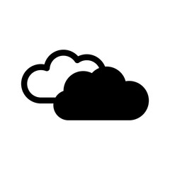 Cloud Icon Vector Symbol Design Illustration