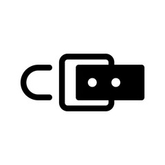 Belt Icon Vector Symbol Design Illustration