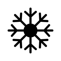 Snow Icon Vector Symbol Design Illustration