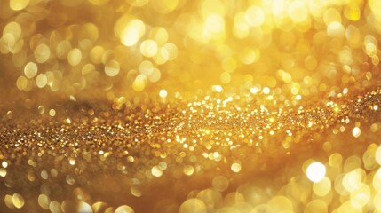 A gold glittery background with a lot of small circles