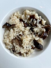 Risotto with mushrooms
