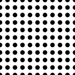 Small polka dot seamless pattern background. Polka dots black and white pattern. Textile and wallpaper concept.