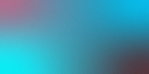 Grainy blue green rough grunge with noised blurred color gradient. Grainy noisy blurry rough texture. Glowing foil glitter metallic wall texture. Grunge Grainy mix Color gradient ombre.