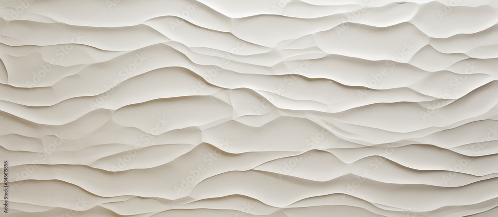 Poster Background texture with a white recycled paper cardboard surface for a copy space image.