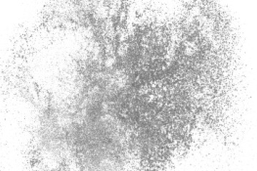 Black grunge texture on white background. Abstract wall pattern. Old paper backdrop. Gray wallpaper. Vector Illustration, EPS 10.