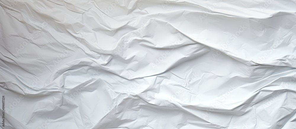 Aufkleber abstract background with a white poster texture featuring creases, with ample copy space image.