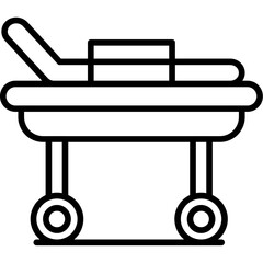 Hospital Bed Icon