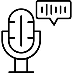 Voice Recognition Icon