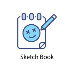 Sketch Book vector icon