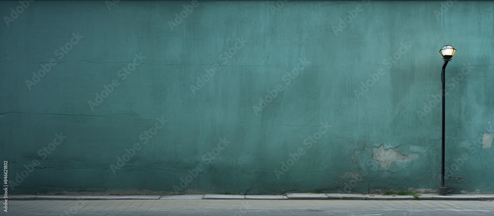 Poster An empty abstract street poster background with copy space image.