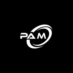 PAM ABSTRACT LOGO DESIGN