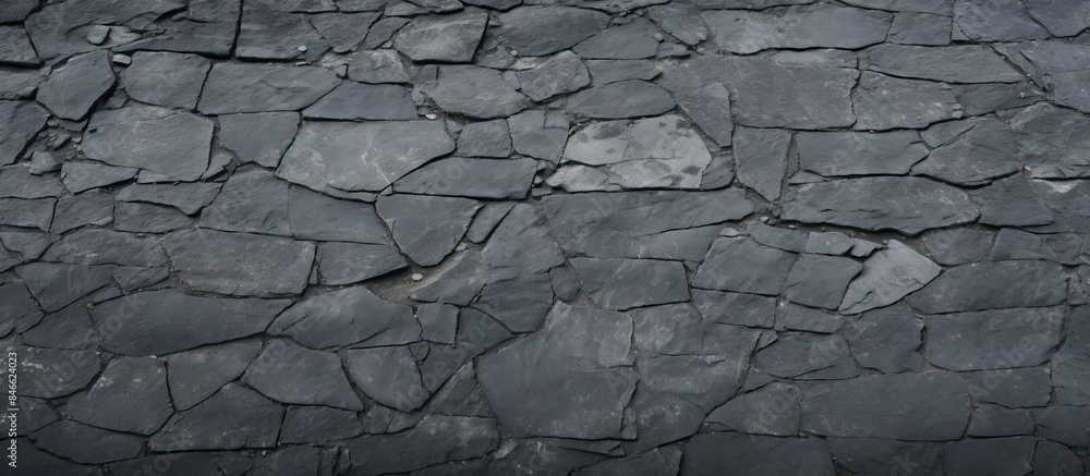 Poster Texture of asphalt with copy space image.