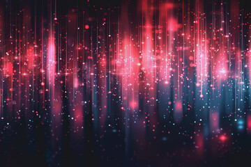 Obraz premium Stock market chart lines and financial graphs on technology abstract background..