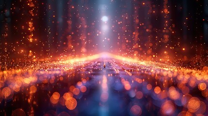 Celebration concept - abstract wallpaper about party, rave and fun in 8K created with generative ai technology  