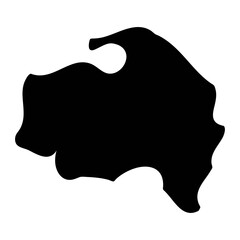 Val de Marne department map, administrative division of France. Vector illustration.