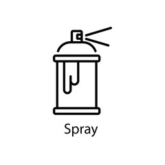 Spray vector icon 